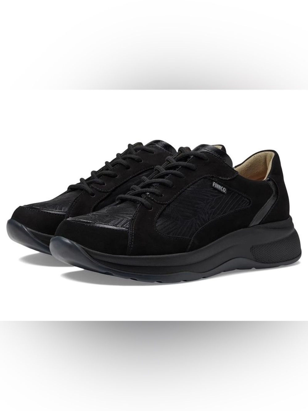 Finn Comfort Piccadilly TrendLine Sneakers - Black 7M